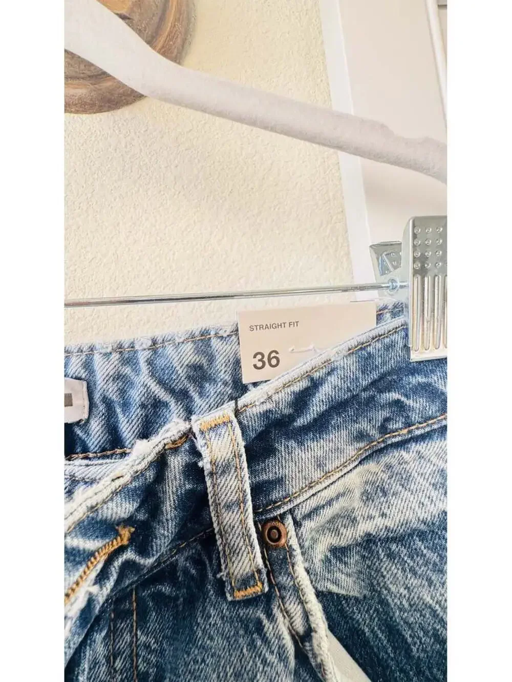 Zara Mid Rise Straight Leg Ankle Jeans Size US 4